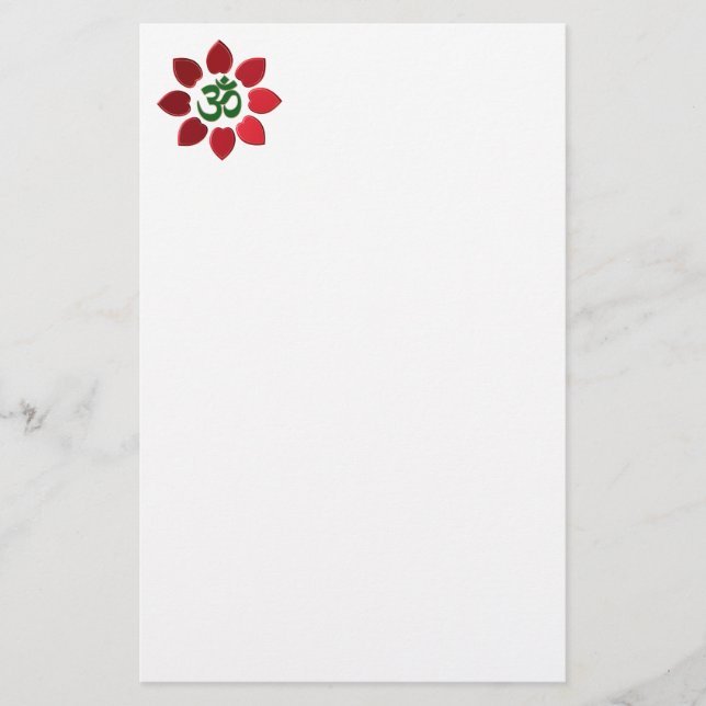 Om symbol stationery (Front)