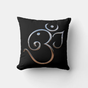 Om Symbol Throw Pillow