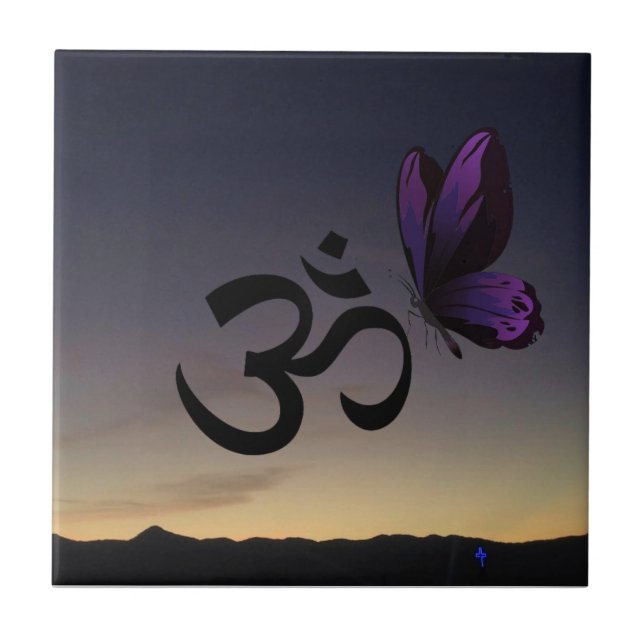 Om symbol tile (Front)