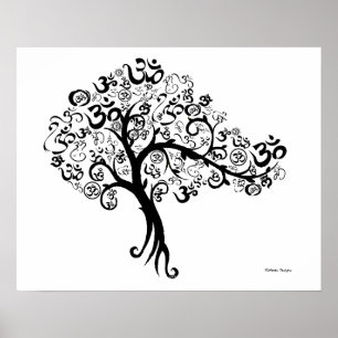 OM Tree Poster
