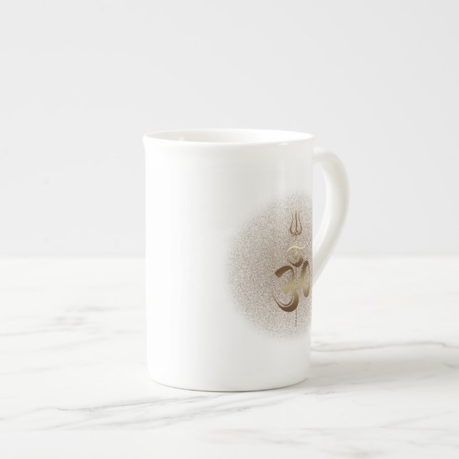 OM-Trishul - Chine Mug (Devant droit)