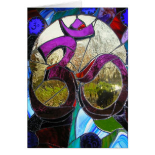 Om Wheel Card #2