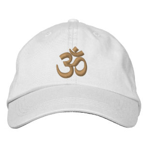 OM Yoga Chakra Gold or customize it Embroidery Embroidered Hat