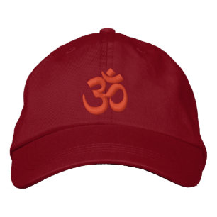 OM Yoga Chakra Orange or customize it Embroidery Embroidered Hat