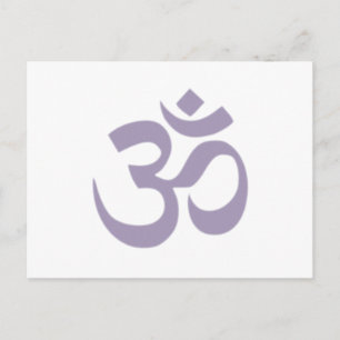 Om - Yoga Postcard