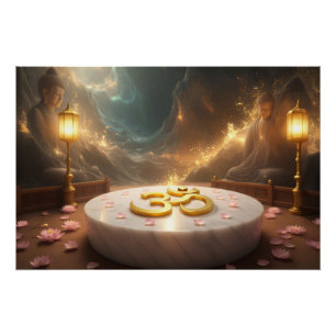 OM - ZEN BUDDHISM POSTER