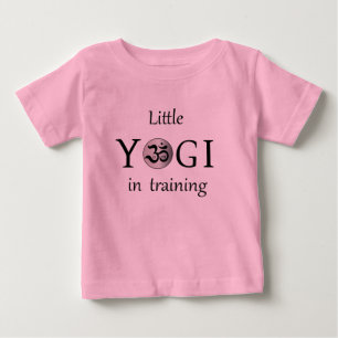 Om zen cute yogi yoga baby tutu bodysuit pink