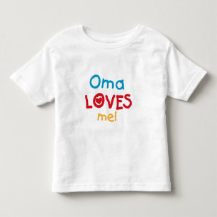 Oma aime mes t-shirts et cadeaux