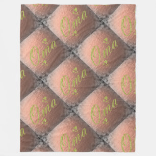 oma fleece blanket