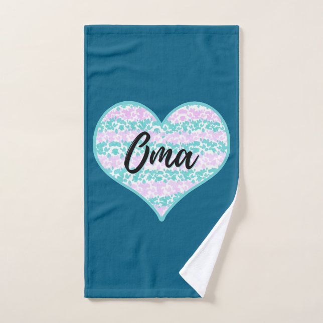 "Oma" German Grandma Towel (Hand Towel)