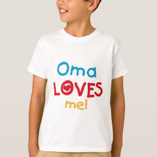 Oma m'aime T-shirts et cadeaux