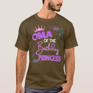 Oma Of The Birthday Princess Family Matching Party T-Shirt