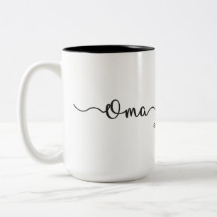 Oma & Opa Two-Tone Coffee Mug