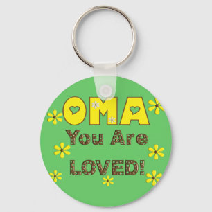 Oma YOU ARE LOVED-Mother's Day Gifts Keychain