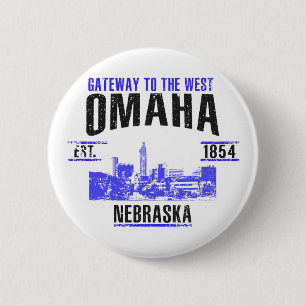 Omaha 2 Inch Round Button