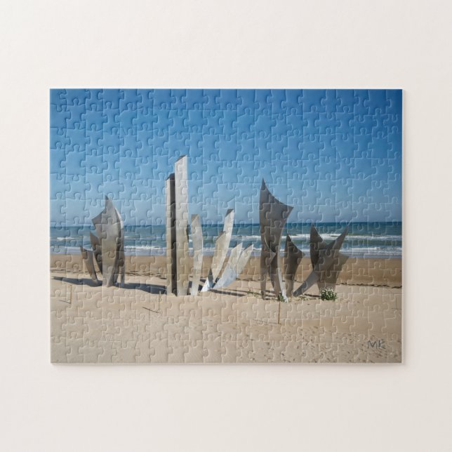 Omaha Beach Memorial Normandy France Puzzle (Horizontal)