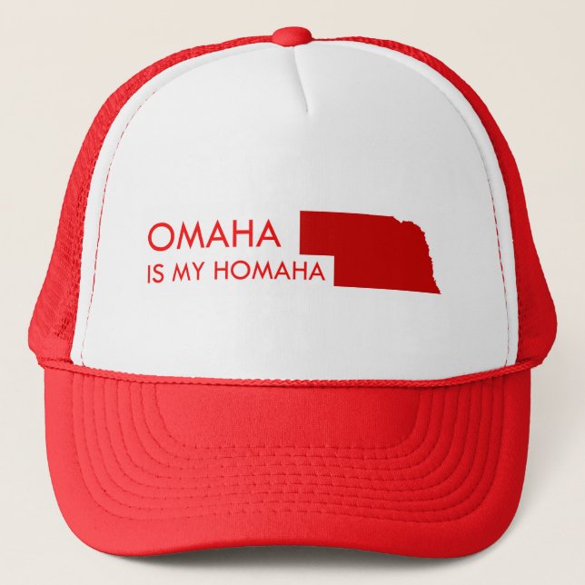 Omaha est mon casquette de Homaha (Devant)