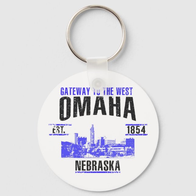 Omaha Keychain (Front)