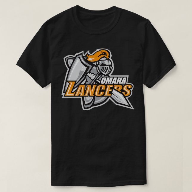 Omaha Lancers T-Shirt (Design Front)