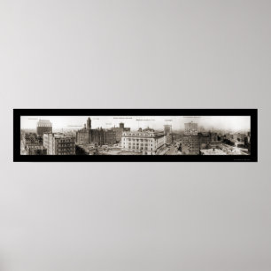 Omaha, NE Photo 1916 Poster