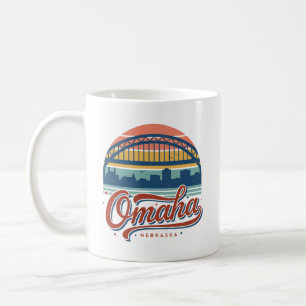 Omaha Nebraska Bob Kerrey Bridge Coffee Mug