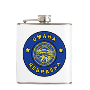 Omaha Nebraska Hip Flask