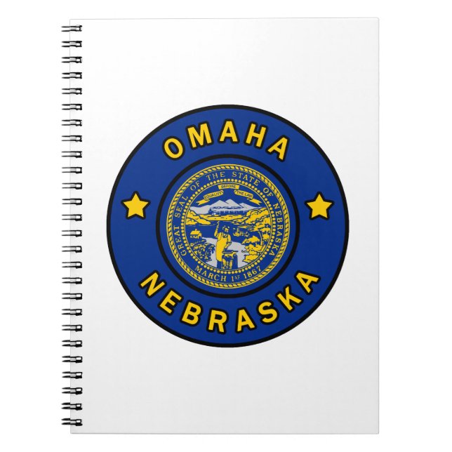 Omaha Nebraska Notebook (Front)