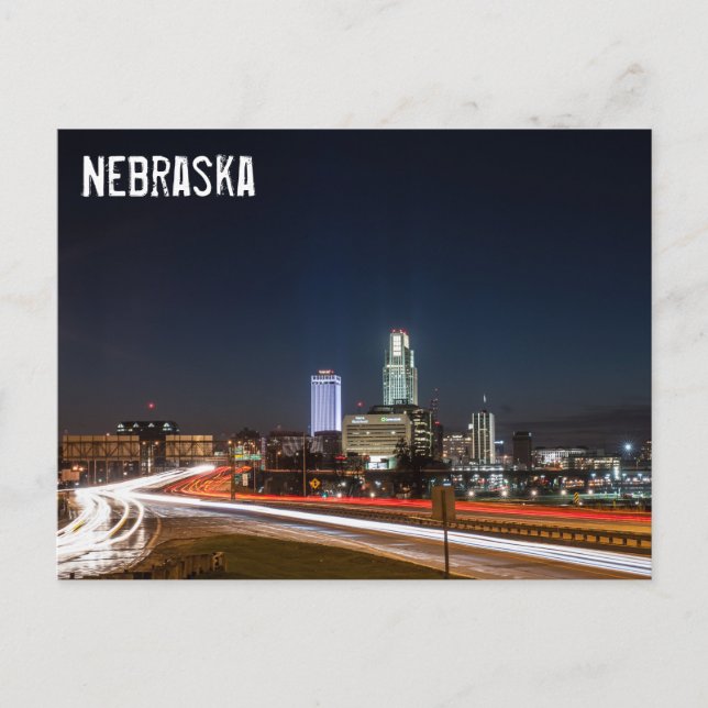 Omaha, Nebraska Postcard (Front)