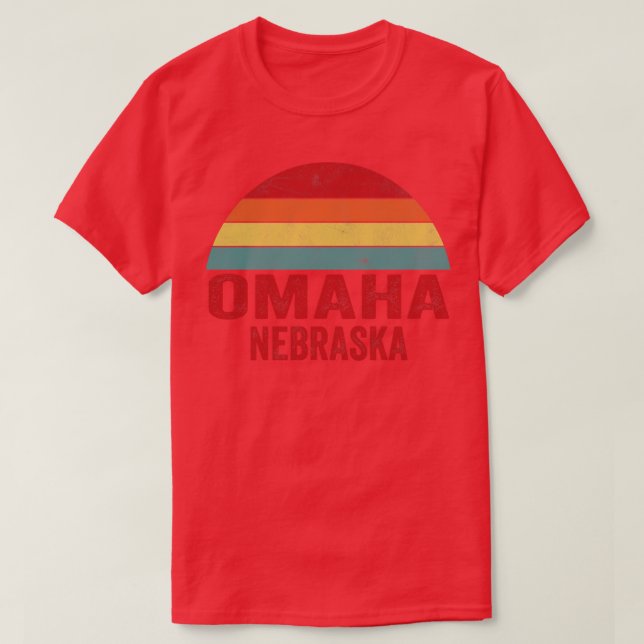 Omaha Nebraska T-Shirt (Design Front)