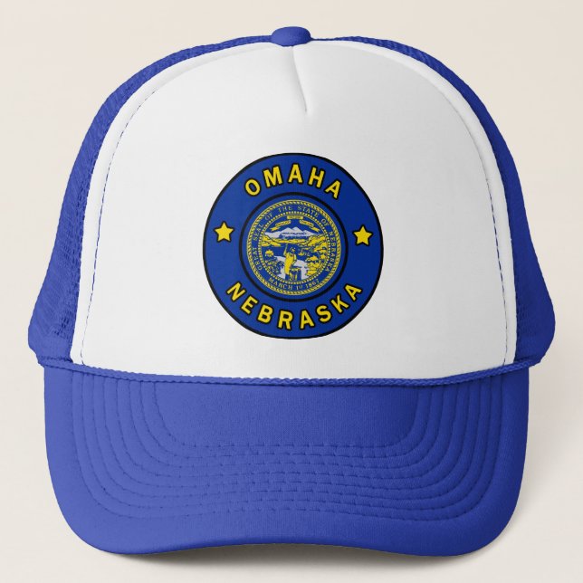 Omaha Nebraska Trucker Hat (Front)