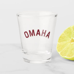 Omaha, Nebraska Vintage Arch Shot Glass