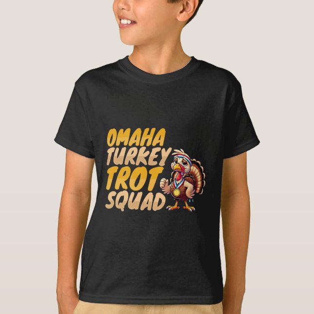 Omaha Turkey Trot Squad  T-Shirt (Front)