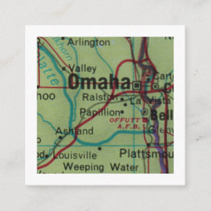 Omaha We've Moved New Address Card