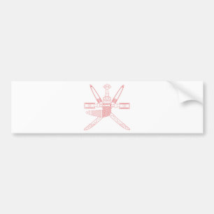 Oman Coat Of Arms Bumper Sticker