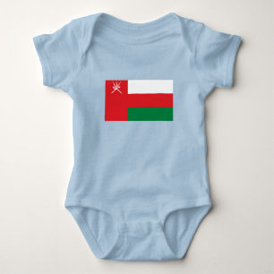 Oman Flag Baby Bodysuit