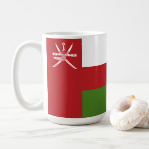 Oman flag coffee mug