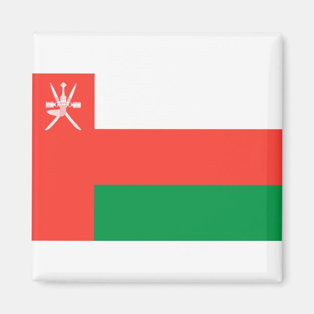 Oman Flag Magnet (Front)