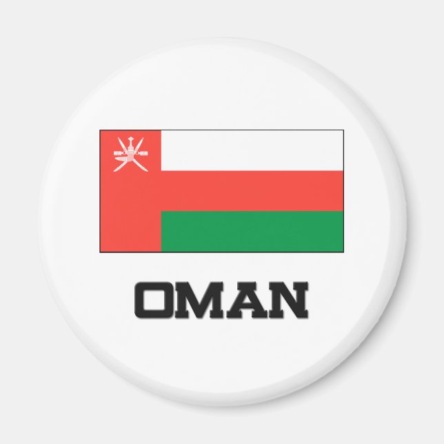 Oman Flag Magnet (Front)