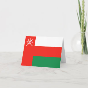 Oman Flag Notecard