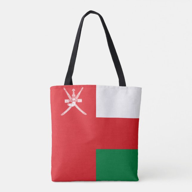 Oman Flag Tote Bag (Back)