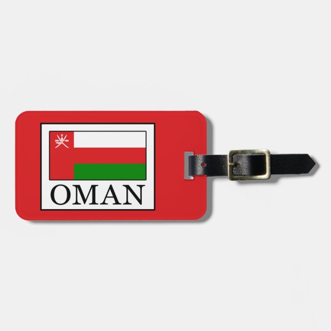Oman Luggage Tag (Front Horizontal)