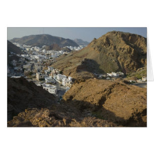 Oman, Mascate, Ruwi/Al Hamriyah. Vue de Ruwi /