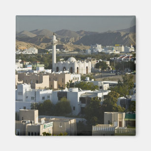 Oman, Muscat, Qurm. Buildings of Qurm Area / 2 Magnet