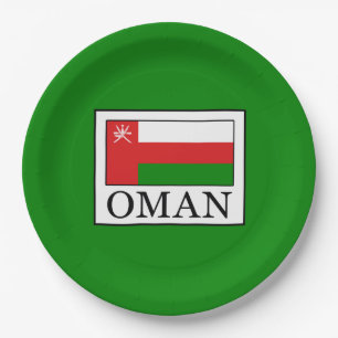Oman Paper Plate