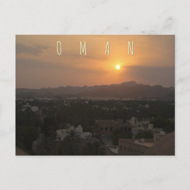 Oman postcard  (Front)
