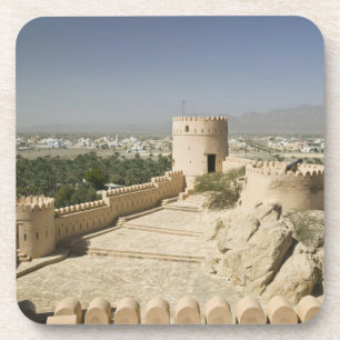 Oman, The Batinah Plain, Nakhal. Nakhal Fort, at Coaster
