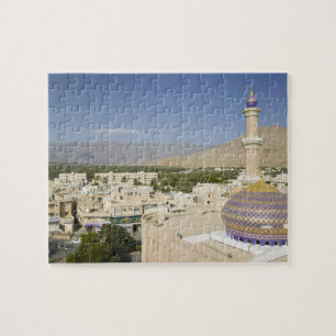 Oman, Western Hajar Mountains, Nizwa. Nizwa Jigsaw Puzzle