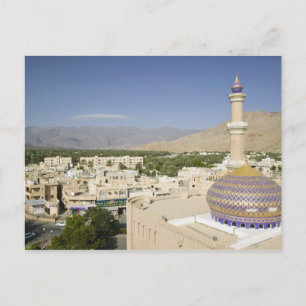 Oman, Western Hajar Mountains, Nizwa. Nizwa Postcard