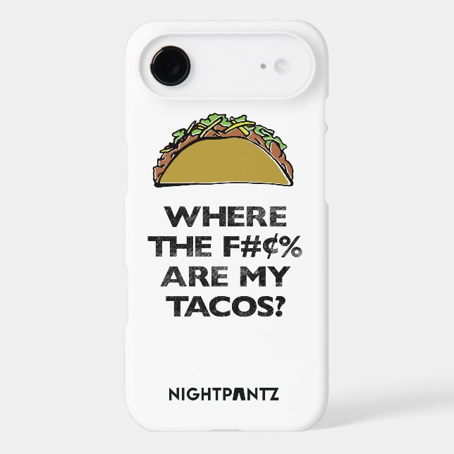 Omar Cano's The S-x&Tacos Phone Case (Back)