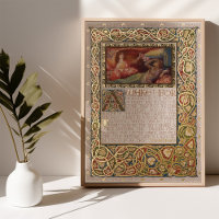 Omar Khayyam's Rubaiyat Illuminated Gold Verse